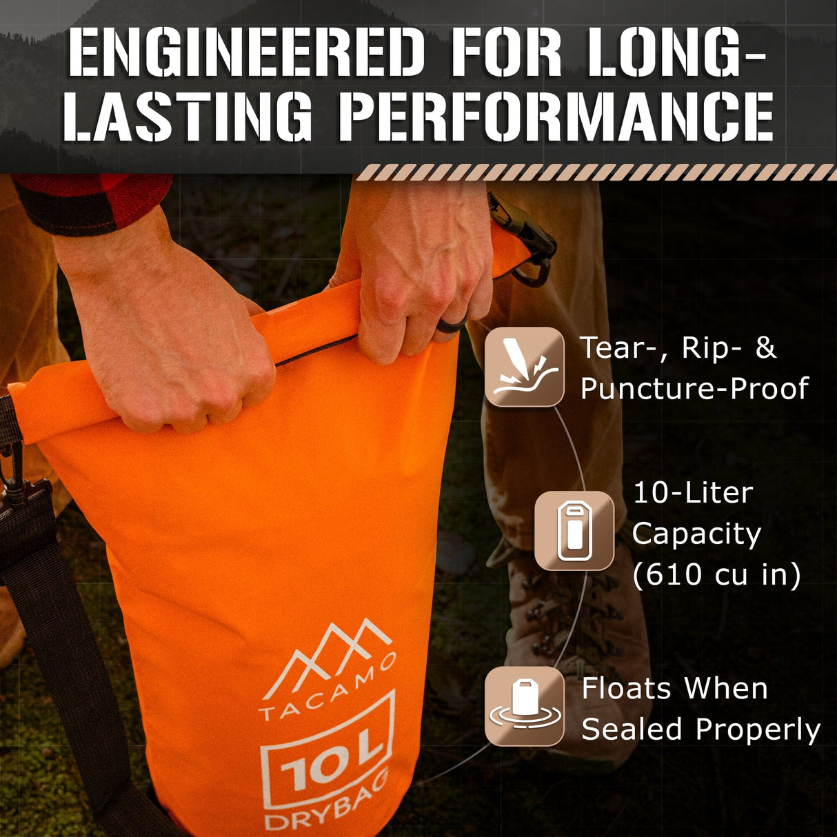 TACAMO Dry Bags from TITAN Survival