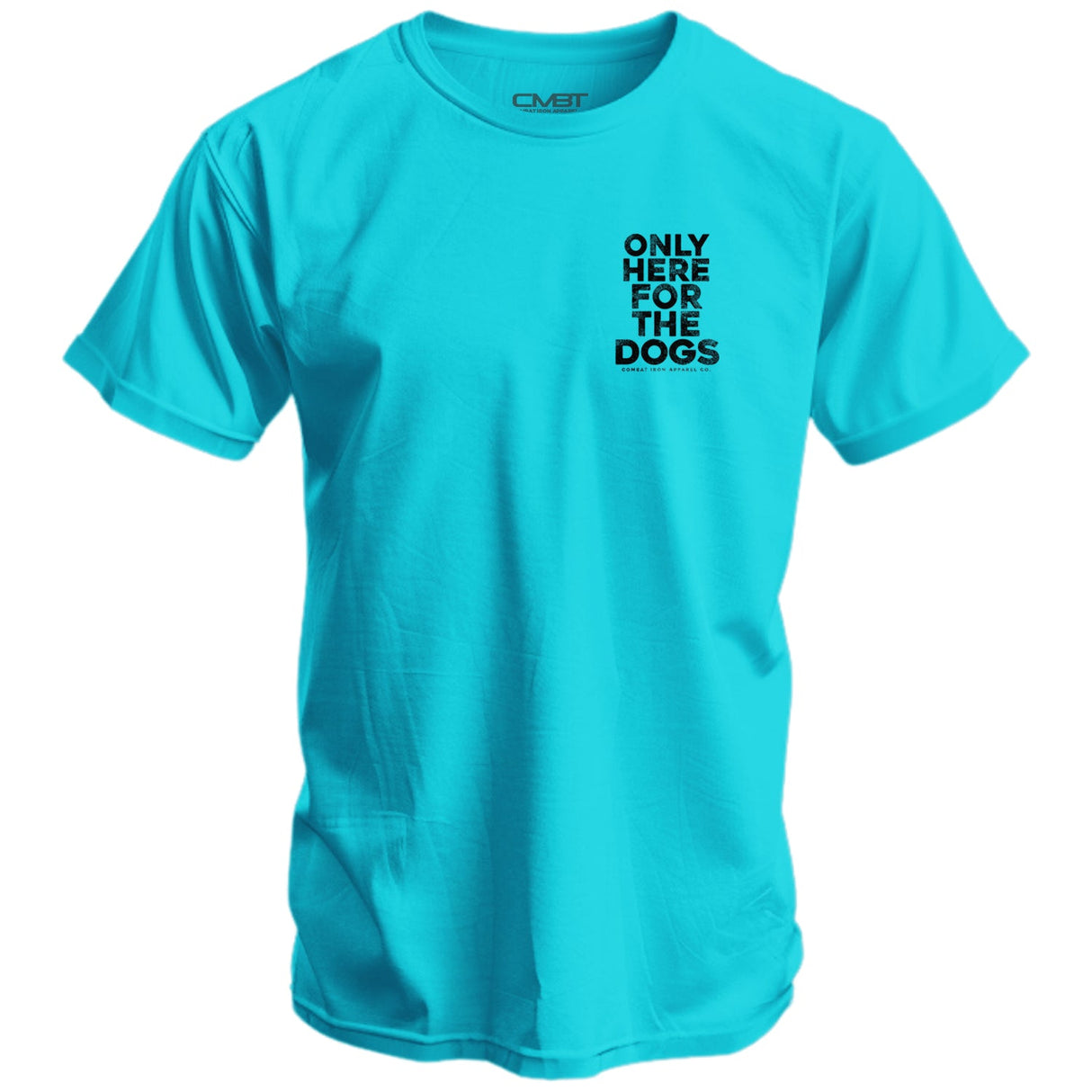 Only Here For The Dogs Men's T-Shirt from Combat Iron Apparel