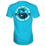 Clean up Crew Operator Skull Men's T-Shirt From Combat Iron Apparel