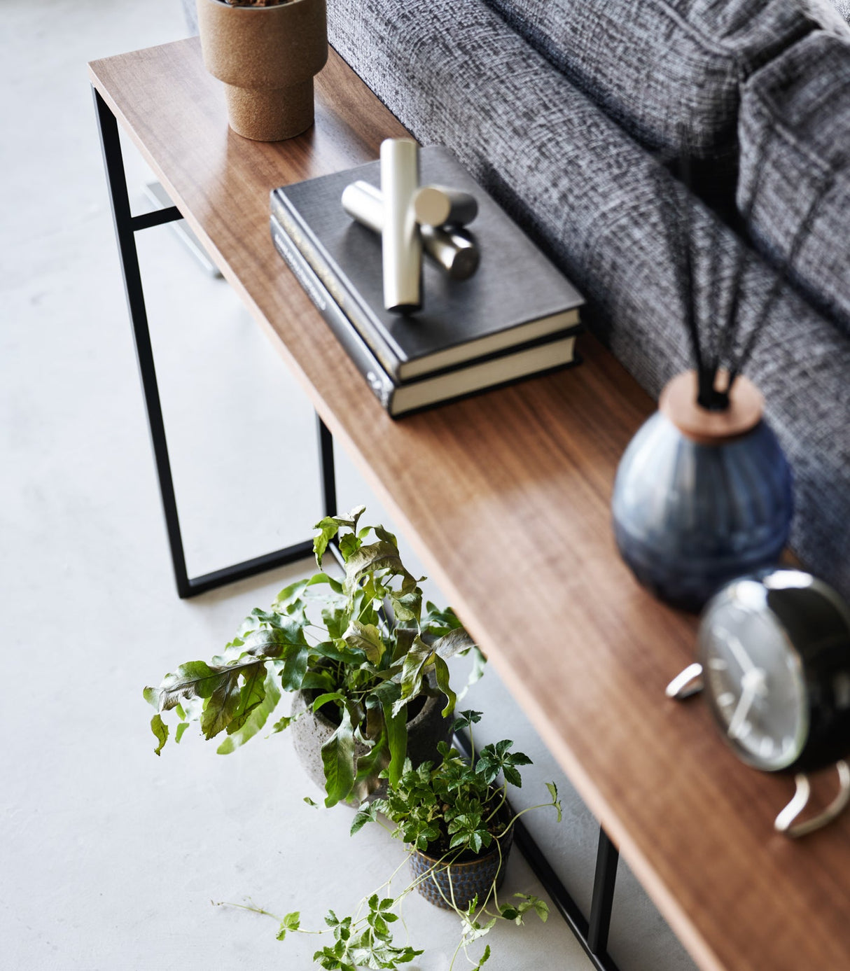 Long Console Table - Two Styles - Steel from Yamazaki Home