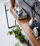 Long Console Table - Two Styles - Steel from Yamazaki Home