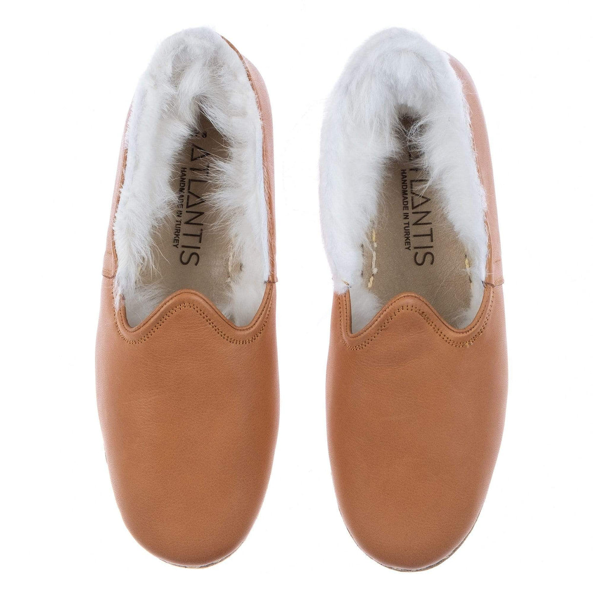 Women's Coconut Shearlings from Atlantis Handmade Shoes
