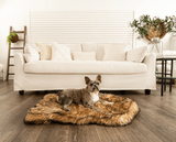 PupRug by Paw.com™ Faux Fur Orthopedic Dog Bed - Curve Sable Tan from Paw.com