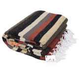 Tan Mexican Diamond Yoga Blanket from West Path