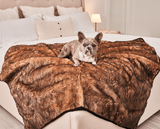 PupProtector™ Summer Short Fur Waterproof Throw Blanket - Sable Tan from Paw.com