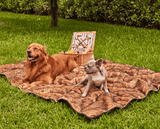 PupProtector™ Summer Short Fur Waterproof Throw Blanket - Sable Tan from Paw.com