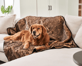 PupProtector™ Summer Short Fur Waterproof Throw Blanket - Sable Tan from Paw.com