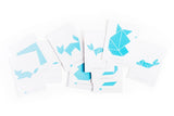 Cat Tangram - two sets with 65 challenge cards from Kubiya Games