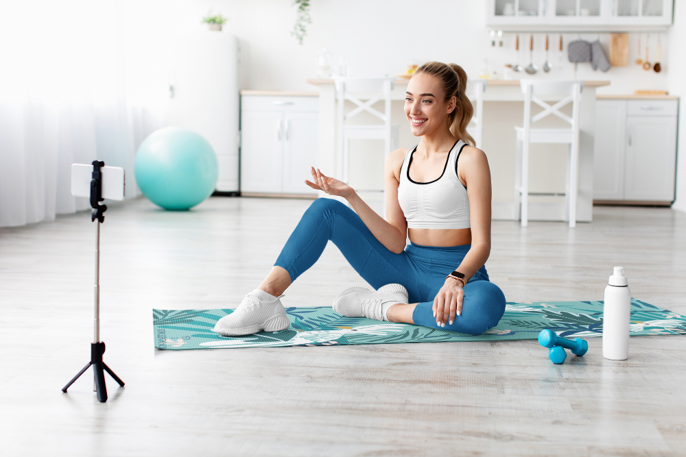 Yoga Mat | 6mm Thick | Birds | Non-Slip | Eco Friendly | Yune Yoga | Cacadus from Yune Yoga