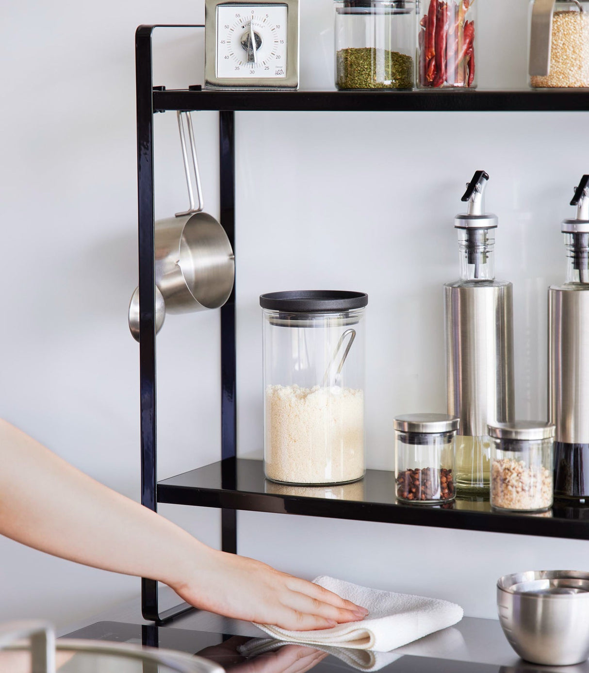 Two-Tier Countertop Rack - Steel from Yamazaki Home