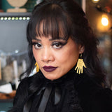 Tarot Hand Hoops from LE CHIC MIAMI