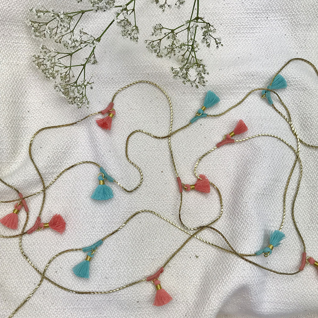 Ananya Tassel Necklace from SLATE + SALT
