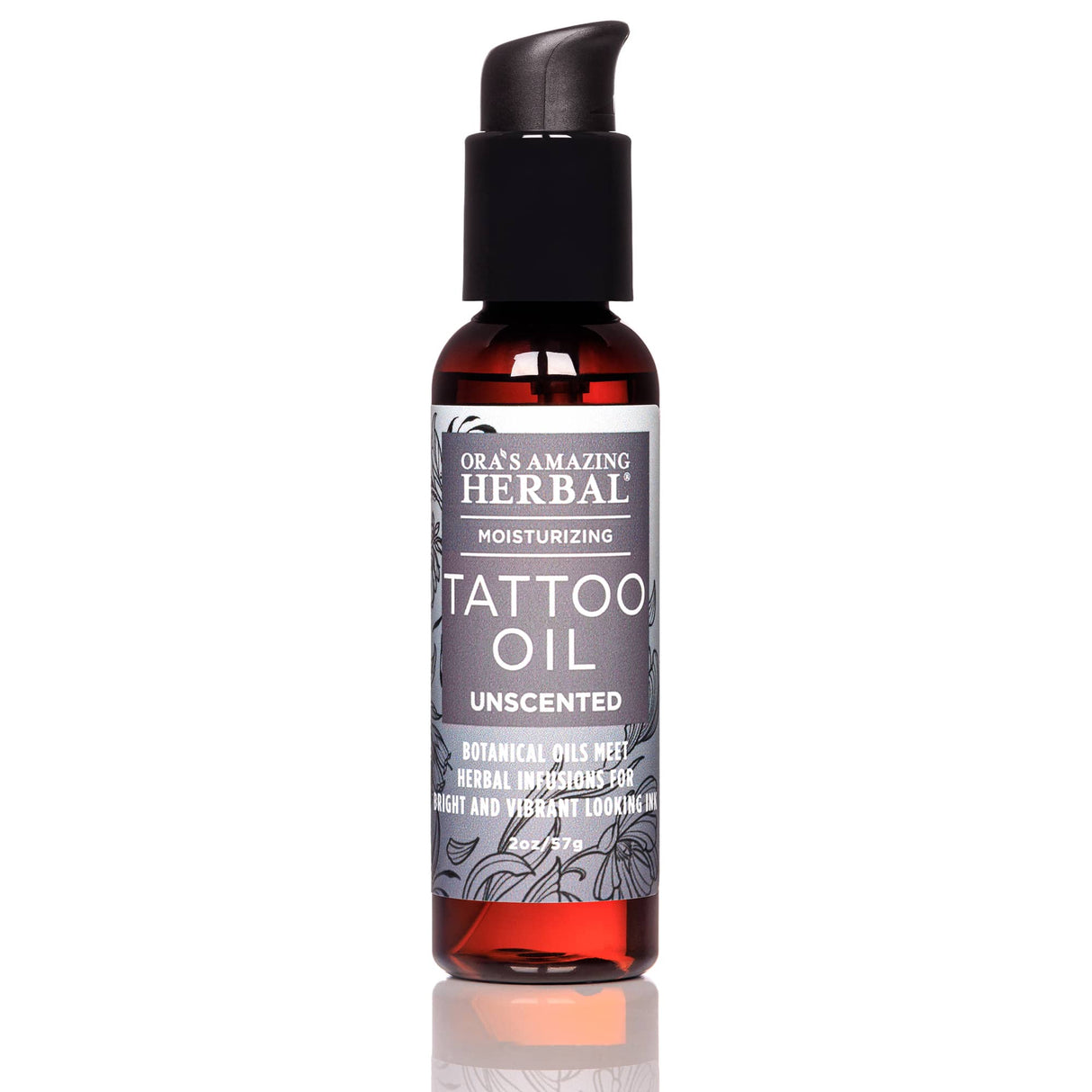 Tattoo Oil, Natural Tattoo Aftercare from Ora's Amazing Herbal