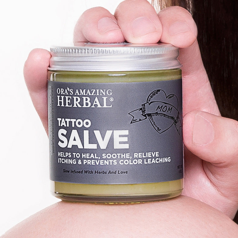 Tattoo Salve, Natural Tattoo Aftercare from Ora's Amazing Herbal