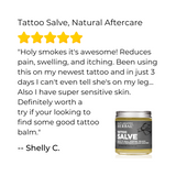Tattoo Salve, Natural Tattoo Aftercare from Ora's Amazing Herbal