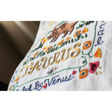 Taurus Astrology Hand-Embroidered Pillow by Cat Studio from Quirks!