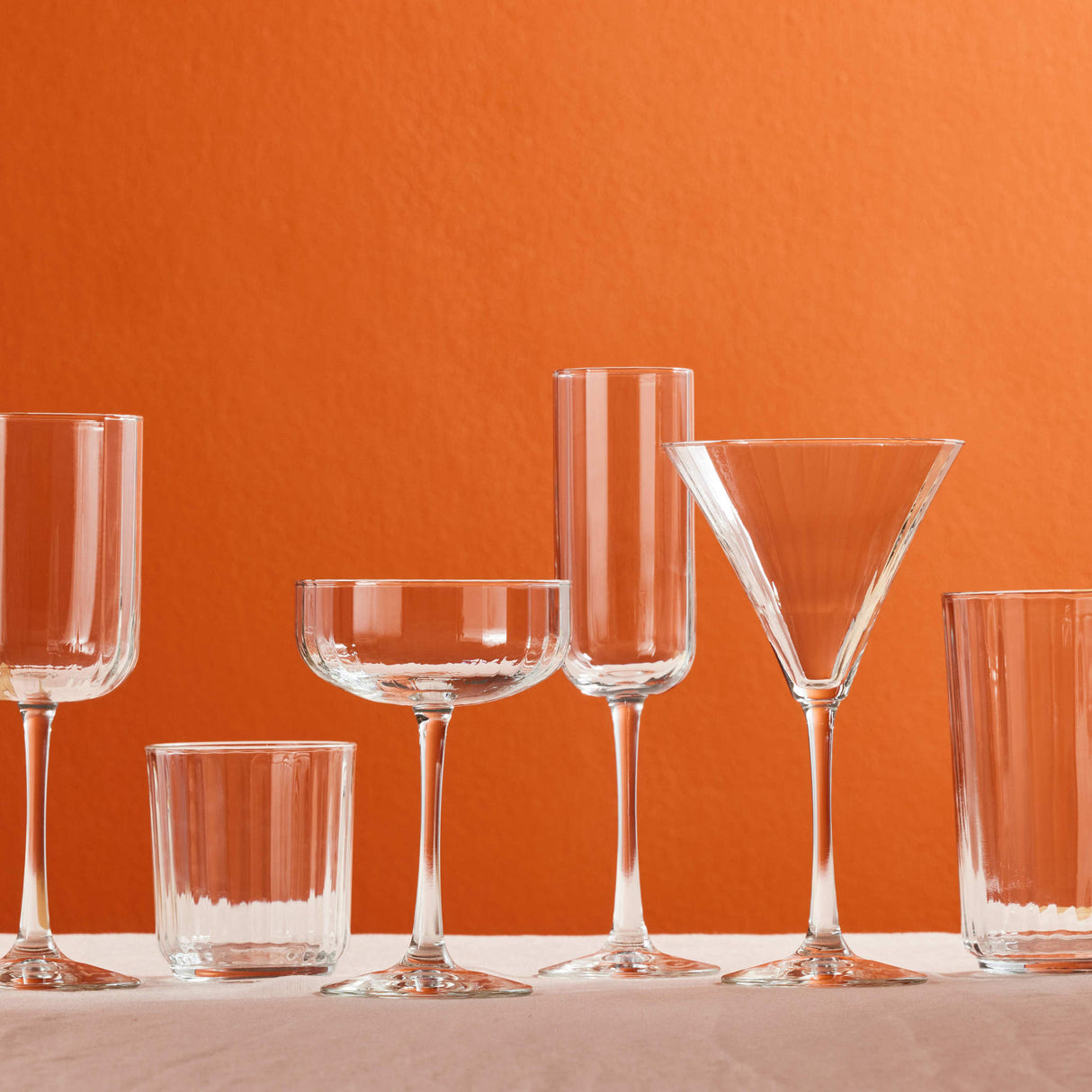 Libbey Paneled All Purpose Wine Glasses, 13.5-ounce, Set of 4 from Libbey