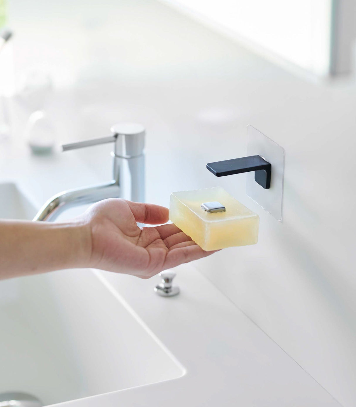 Traceless Adhesive Magnetic Soap Holder from Yamazaki Home