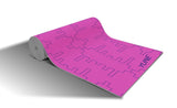 Yoga Mat | 6mm Thick | Pink | Non-Slip | Eco Friendly | Yune Yoga | TE52 from Yune Yoga