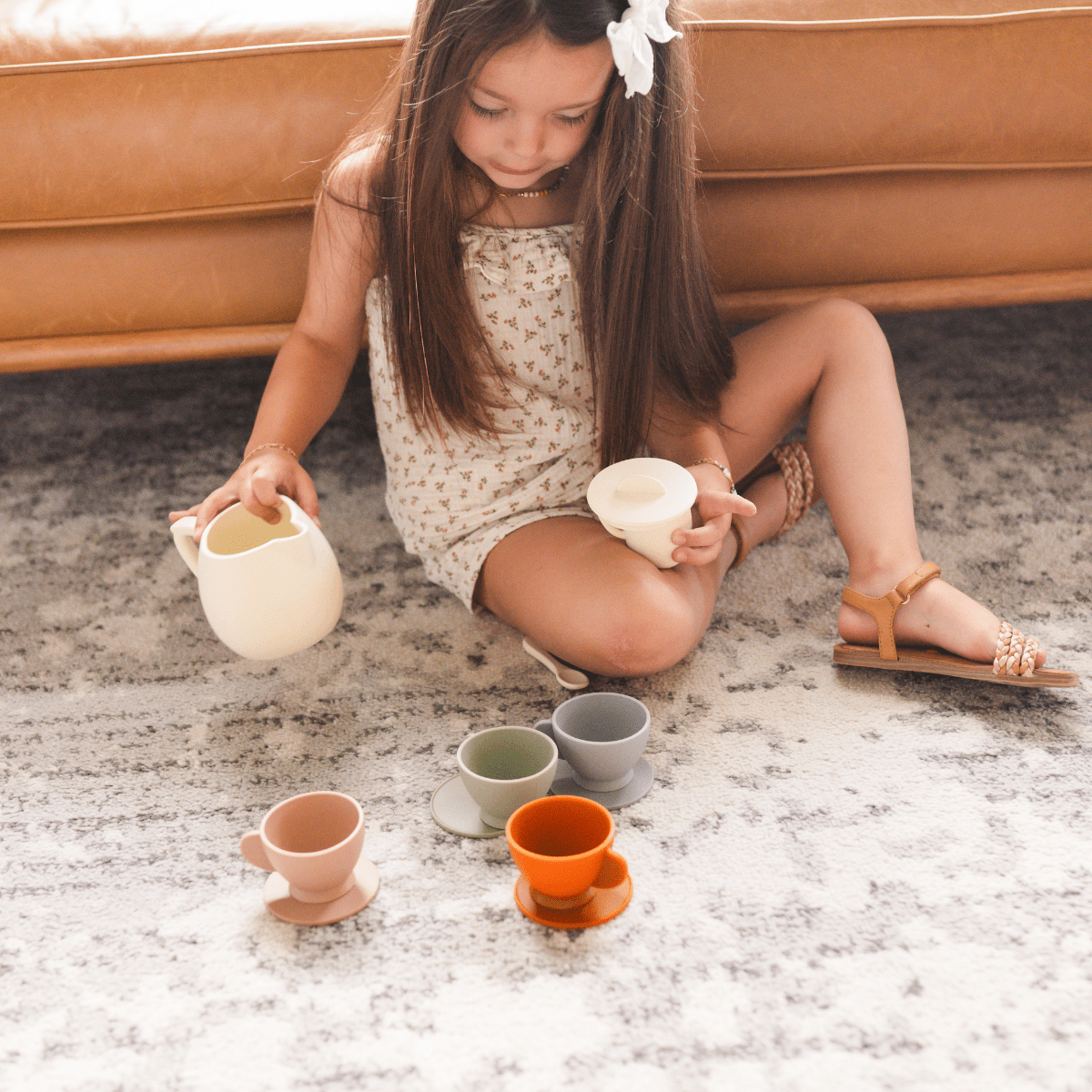 Silicone Tea Set from bug + bean kids