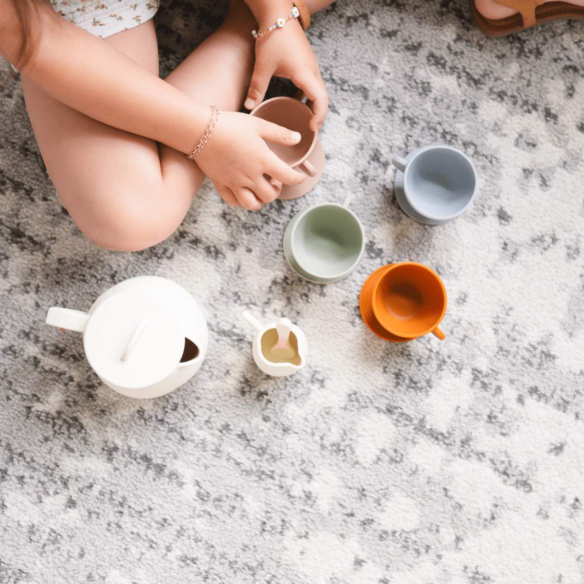 Silicone Tea Set from bug + bean kids