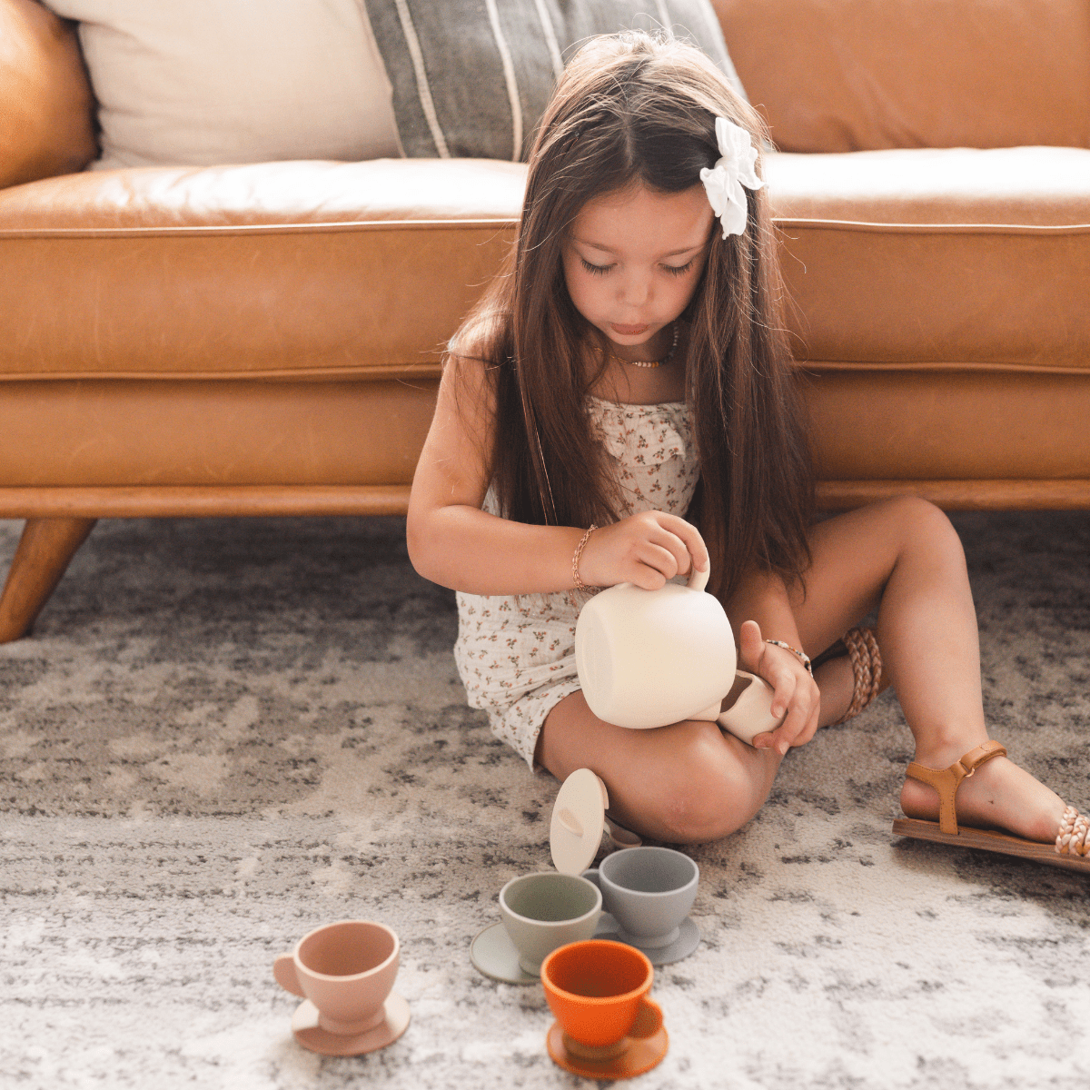 Silicone Tea Set from bug + bean kids