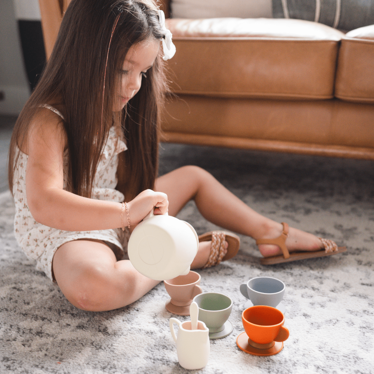 Silicone Tea Set from bug + bean kids