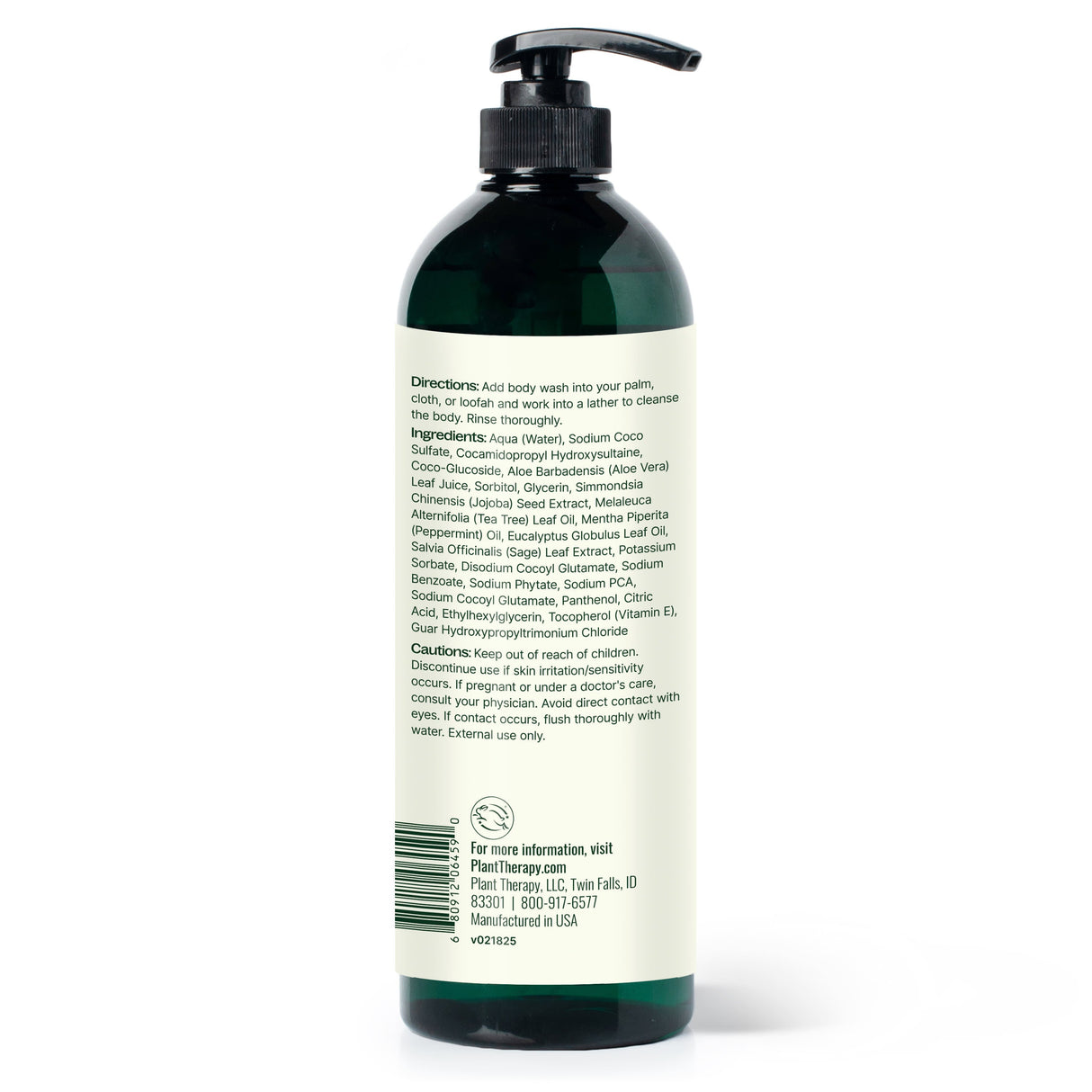 Tea Tree & Peppermint Body Wash from Plant Therapy