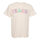'Teach' Letter Patch T-Shirt from United Monograms
