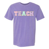 'Teach' Letter Patch T-Shirt from United Monograms