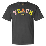 Teach Pencil Letter Patch T-Shirt from United Monograms