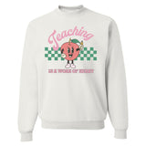 'Teaching Is A Work of Heart' Sweatshirt from United Monograms
