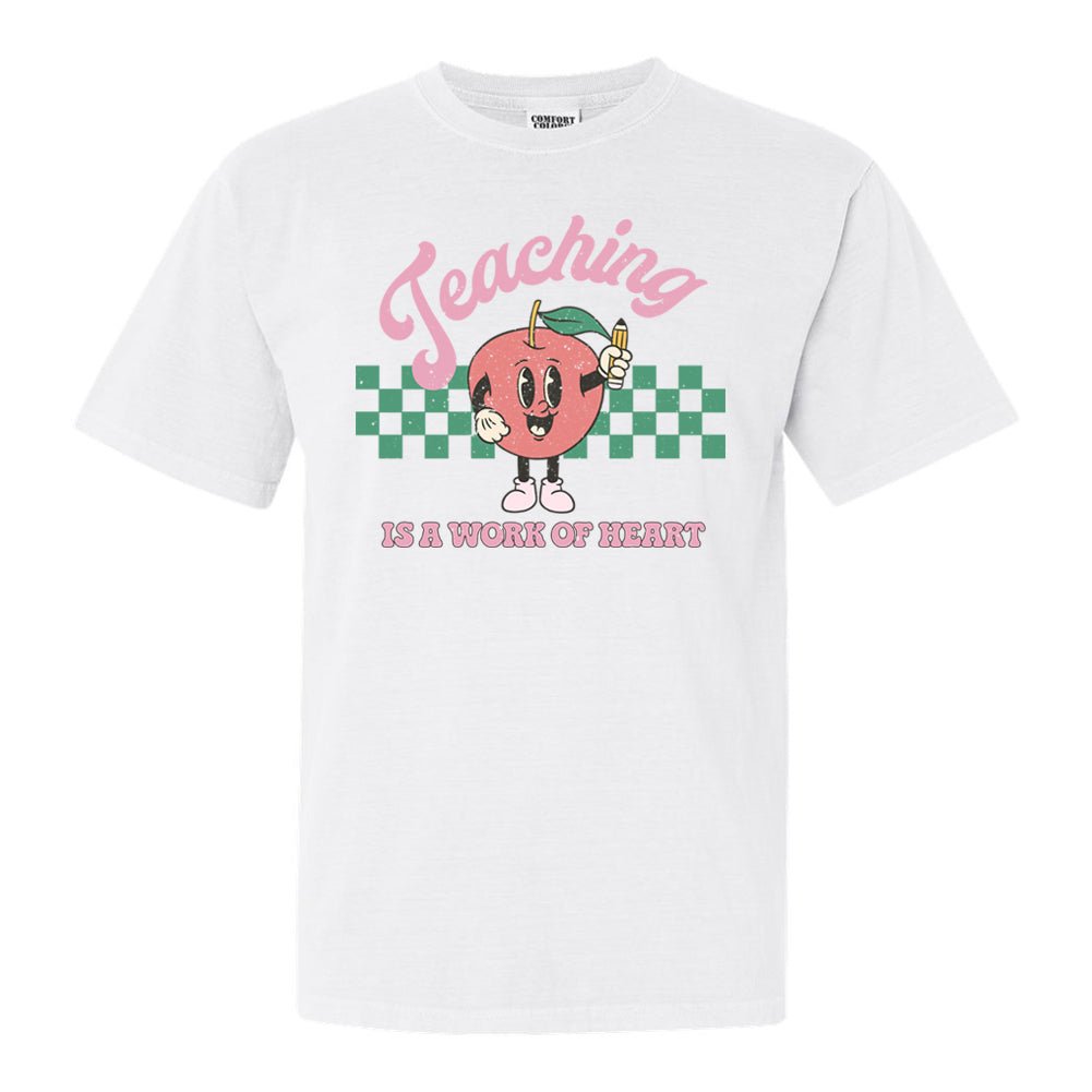 'Teaching Is A Work of Heart' T-Shirt from United Monograms