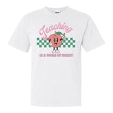'Teaching Is A Work of Heart' T-Shirt from United Monograms