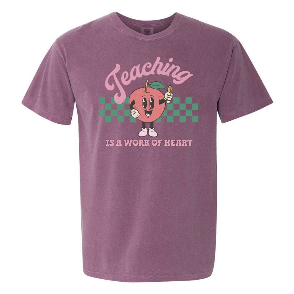 'Teaching Is A Work of Heart' T-Shirt from United Monograms