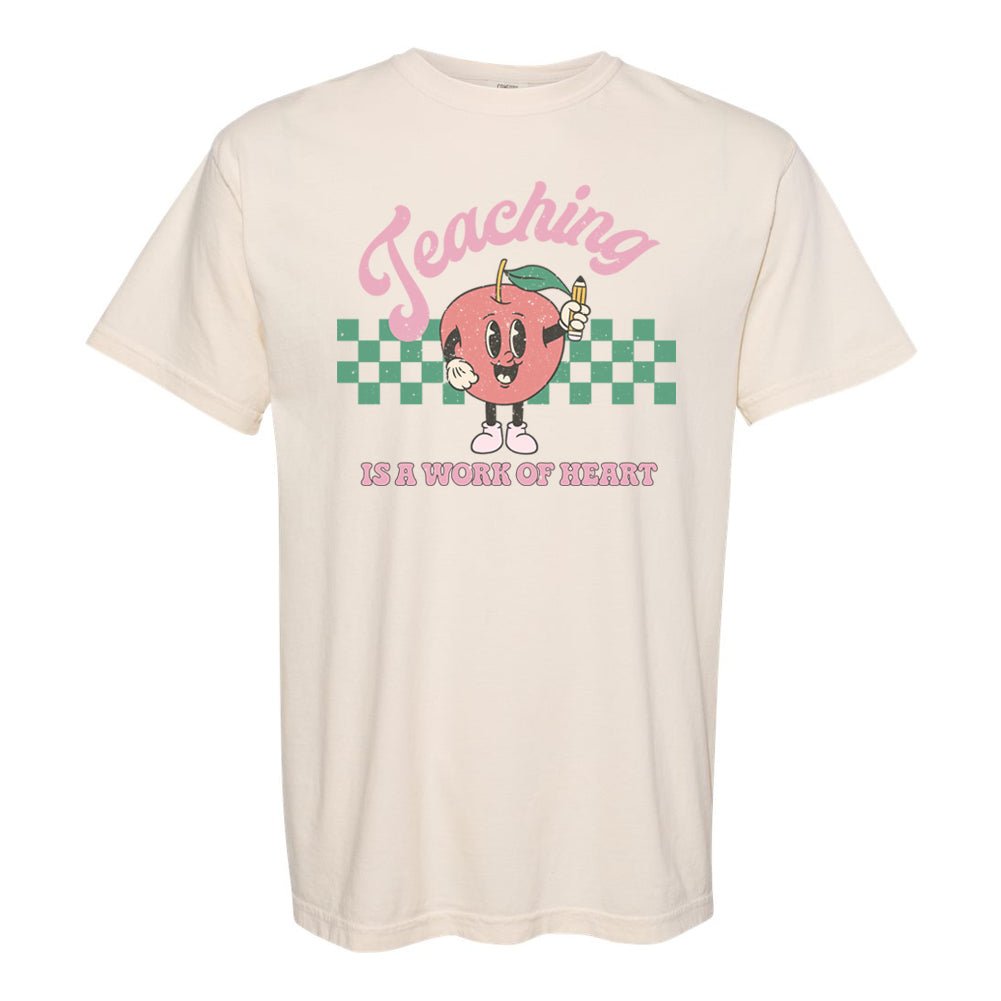 'Teaching Is A Work of Heart' T-Shirt from United Monograms