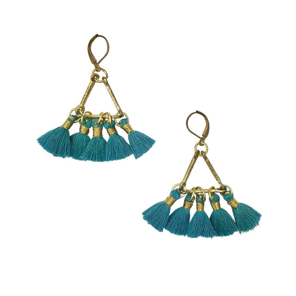 Lola Fan Earrings from SLATE + SALT
