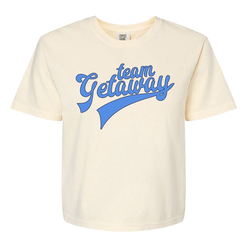 'Team Getaway' Boxy T-Shirt from United Monograms