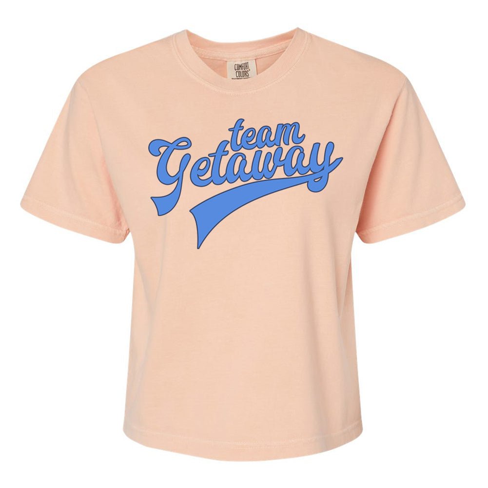 'Team Getaway' Boxy T-Shirt from United Monograms