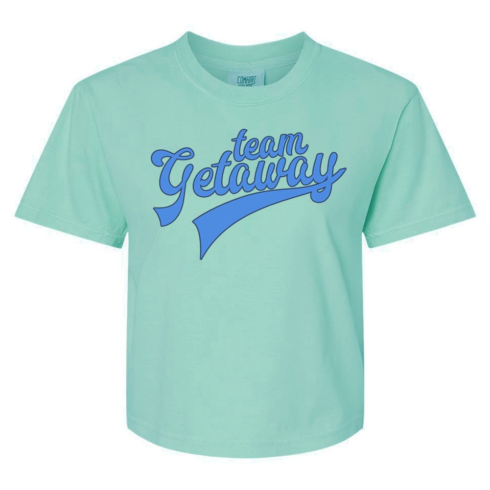 'Team Getaway' Boxy T-Shirt from United Monograms