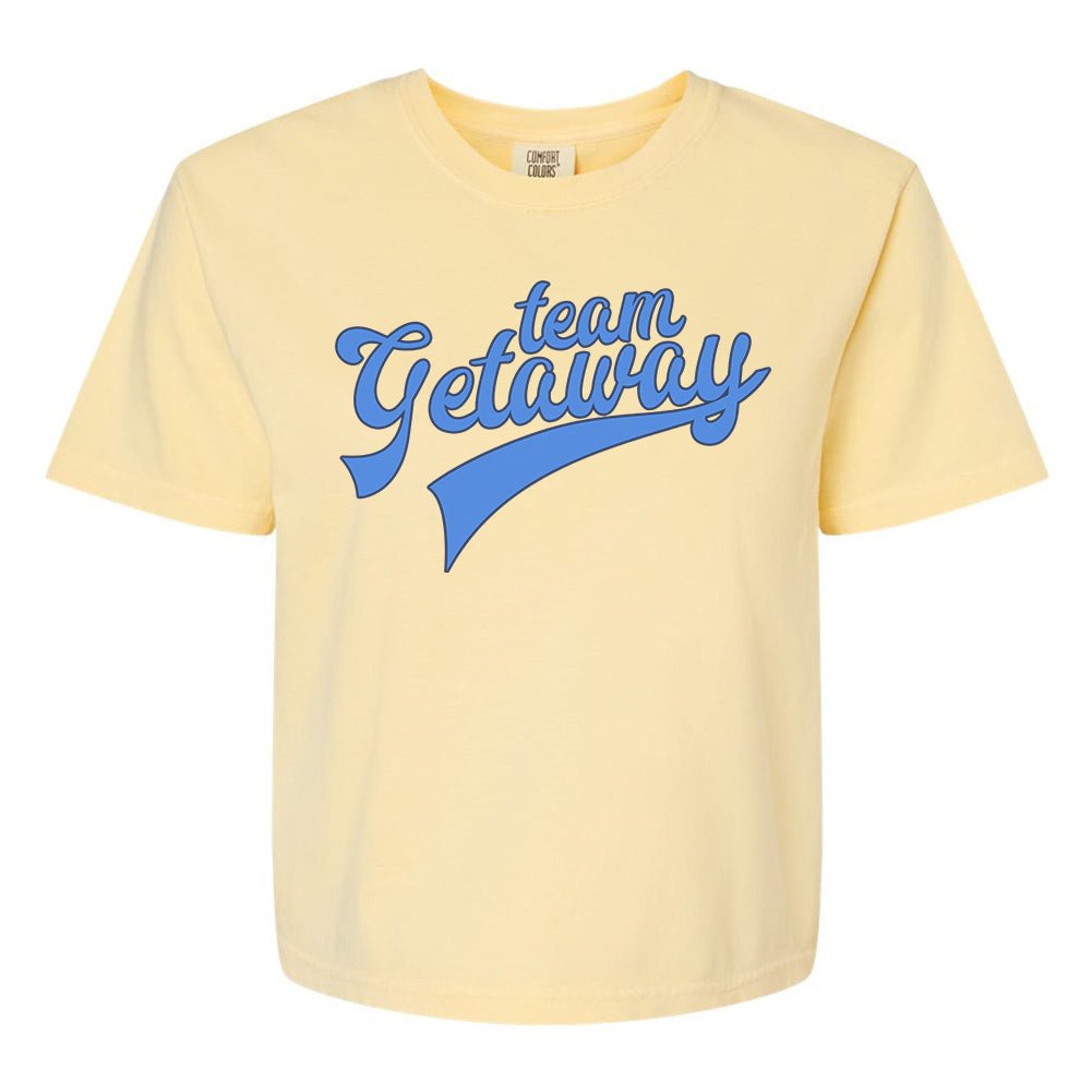 'Team Getaway' Boxy T-Shirt from United Monograms