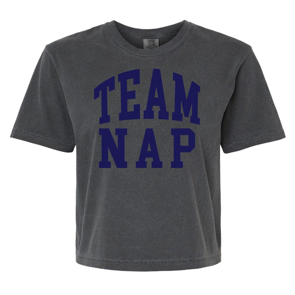 'Team Nap/Couch Club' Boxy T-Shirt from United Monograms