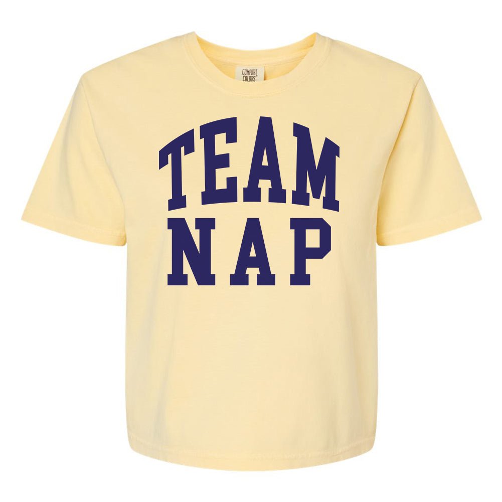 'Team Nap/Couch Club' Boxy T-Shirt from United Monograms
