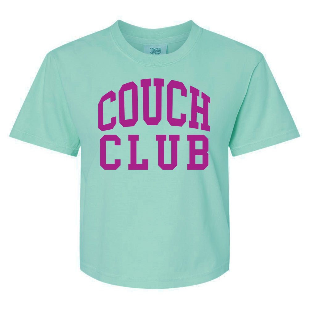 'Team Nap/Couch Club' Boxy T-Shirt from United Monograms