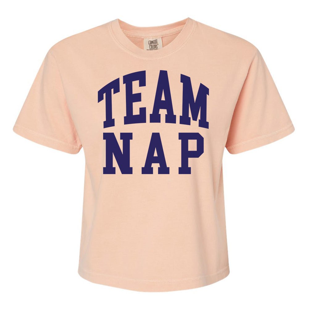 'Team Nap/Couch Club' Boxy T-Shirt from United Monograms
