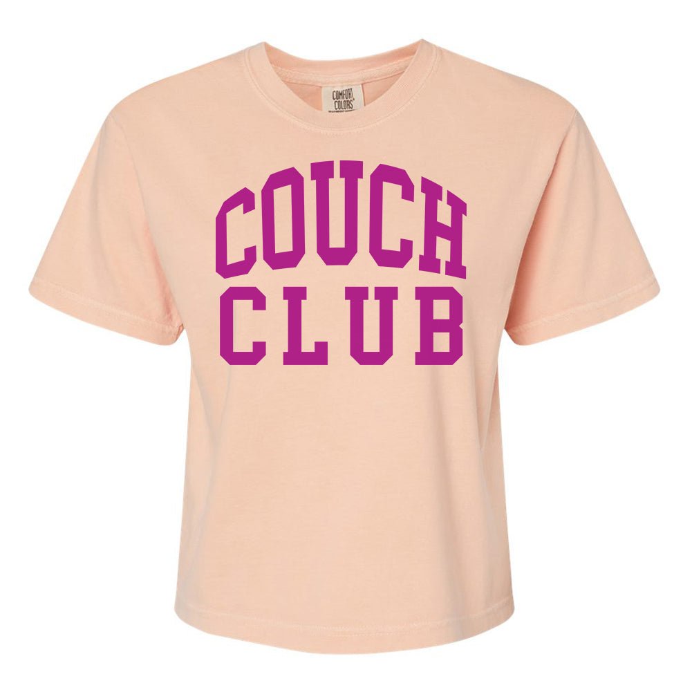 'Team Nap/Couch Club' Boxy T-Shirt from United Monograms