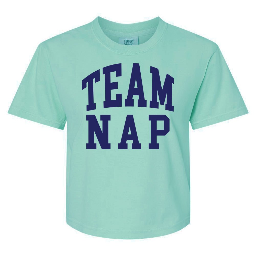 'Team Nap/Couch Club' Boxy T-Shirt from United Monograms