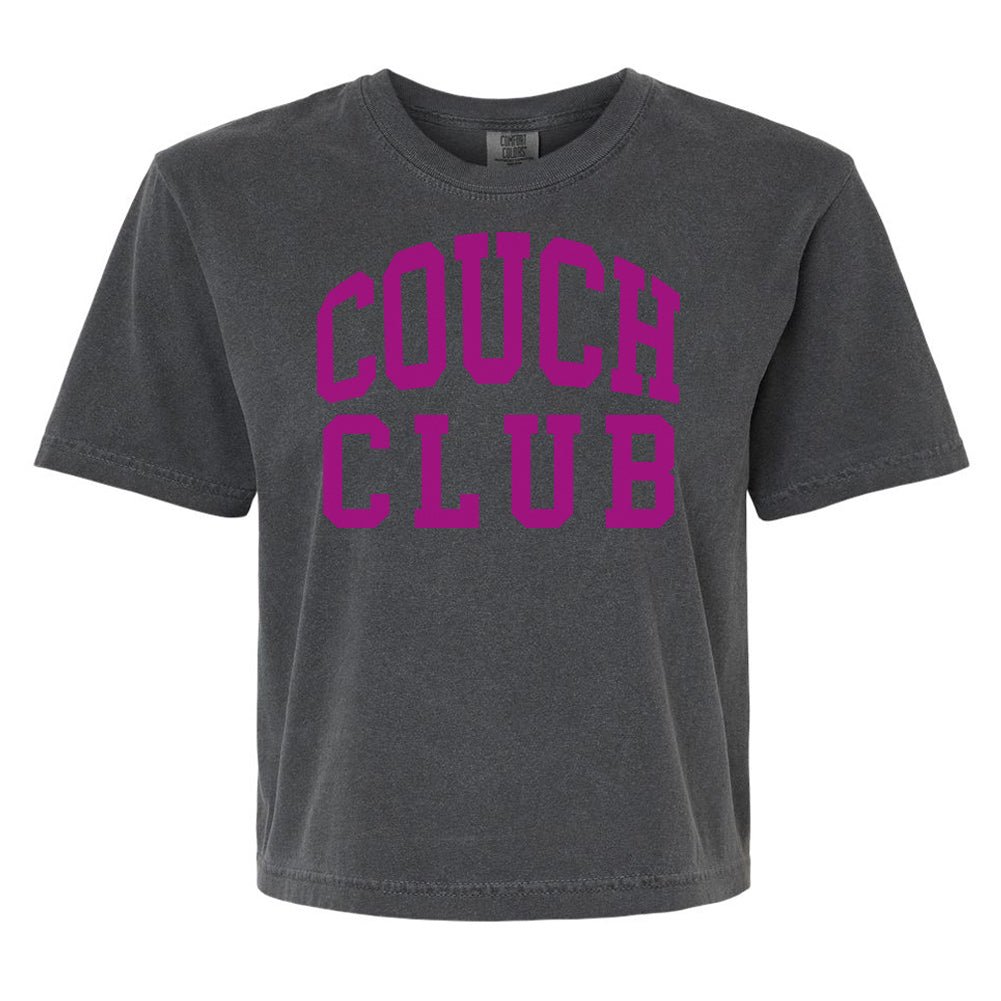 'Team Nap/Couch Club' Boxy T-Shirt from United Monograms