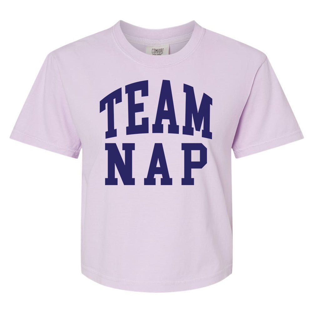 'Team Nap/Couch Club' Boxy T-Shirt from United Monograms