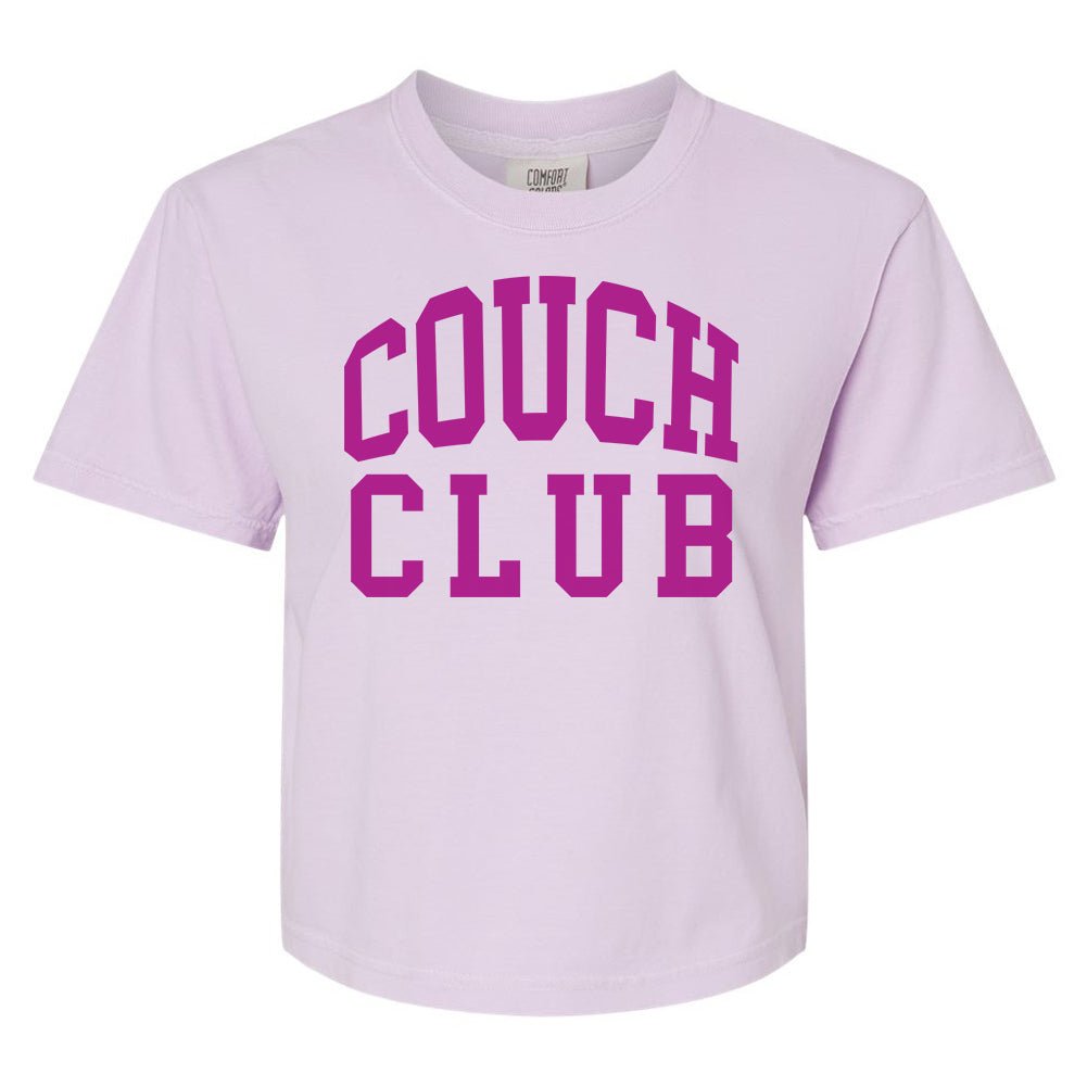 'Team Nap/Couch Club' Boxy T-Shirt from United Monograms